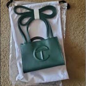 Small Dark Olive Telfar Bag